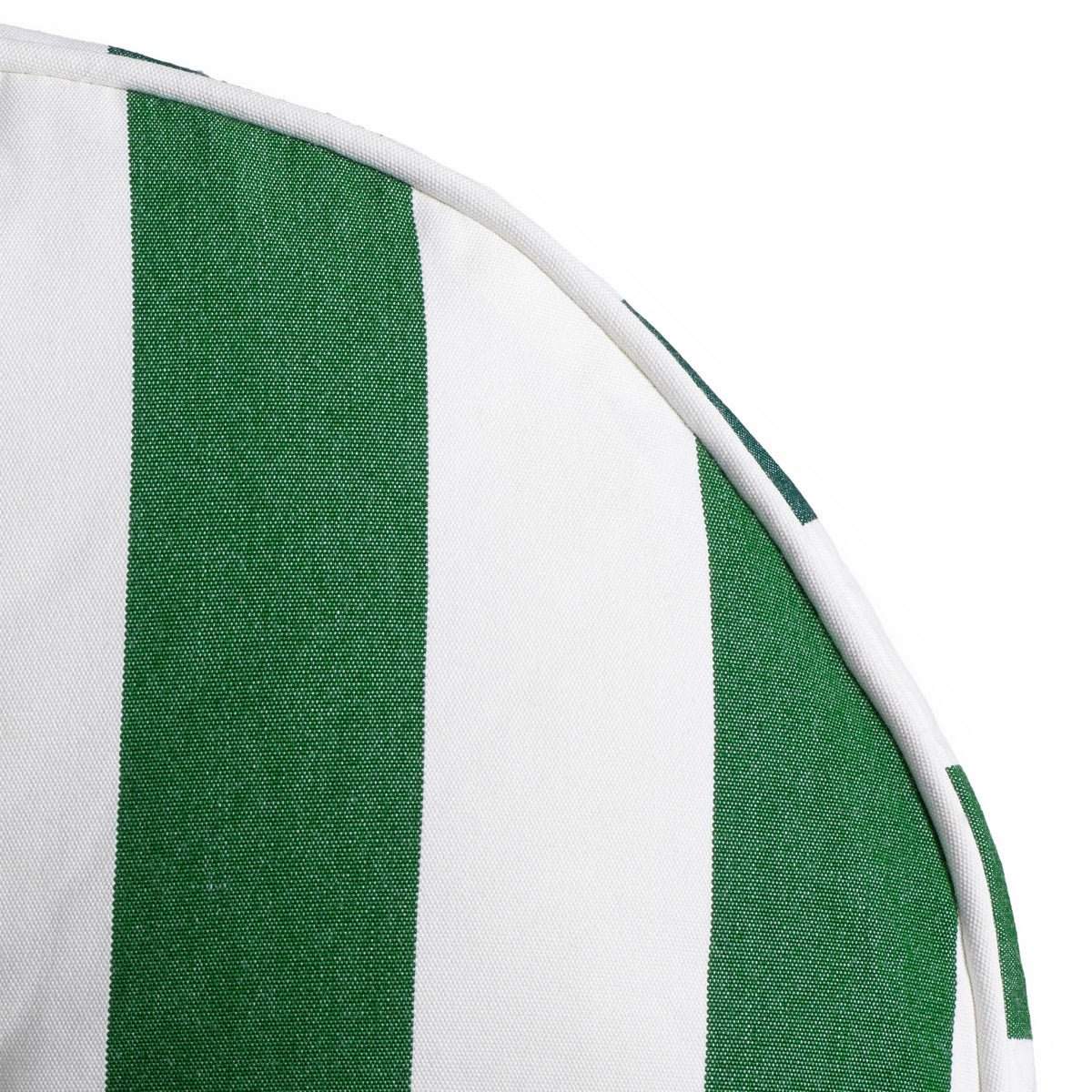 Pernă decorativă de exterior Florent rotundă, verde