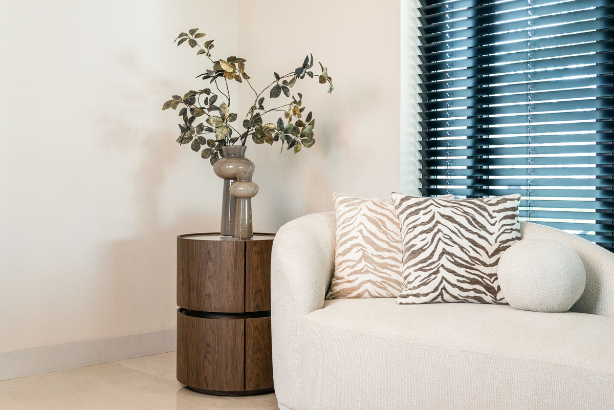 Pernă decorativă Eliza, tigru bej – ambient