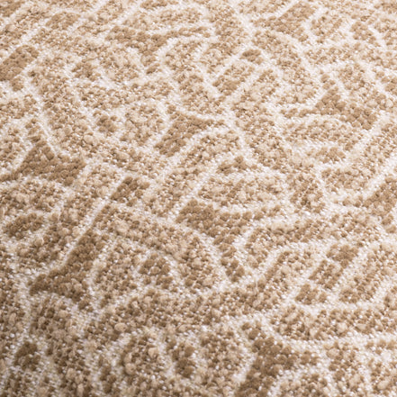 Pernă decorativă Frieze rectangulară, jacquard bej