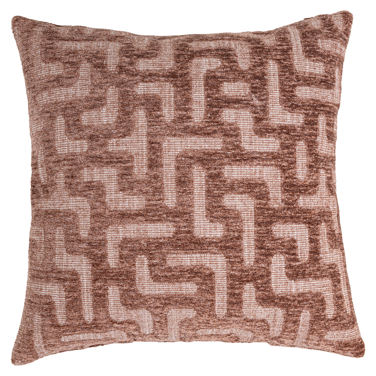 Pernă decorativă Lexa, labyrinth roz pudrat