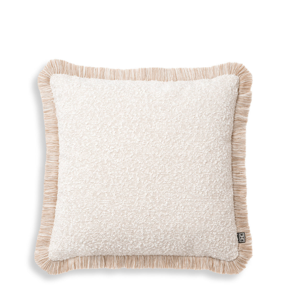 Pernă decorativă Nami S, bouclé crem
