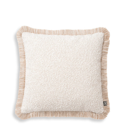 Pernă decorativă Nami S, bouclé crem