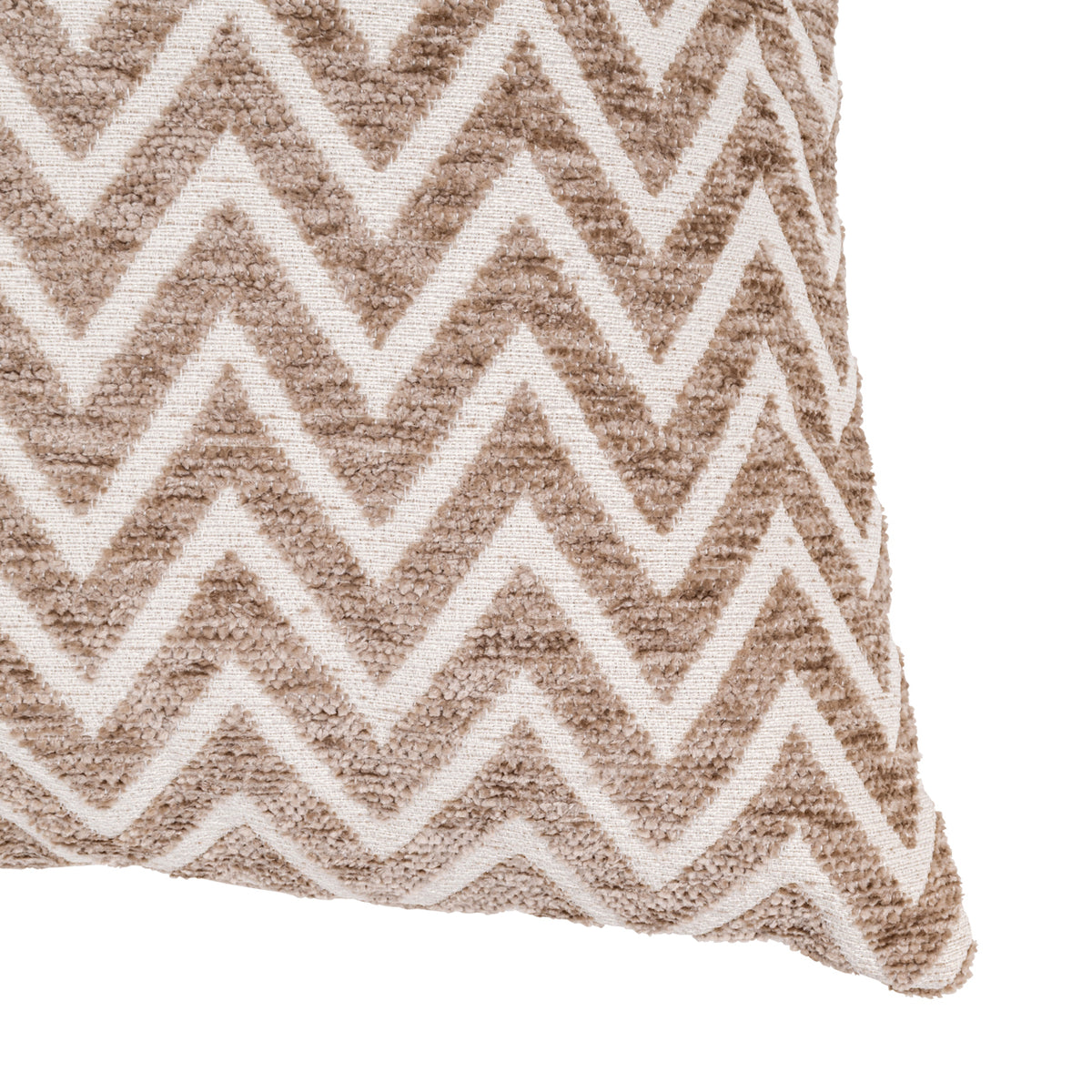 Pernă decorativă Nino, chevron nisip