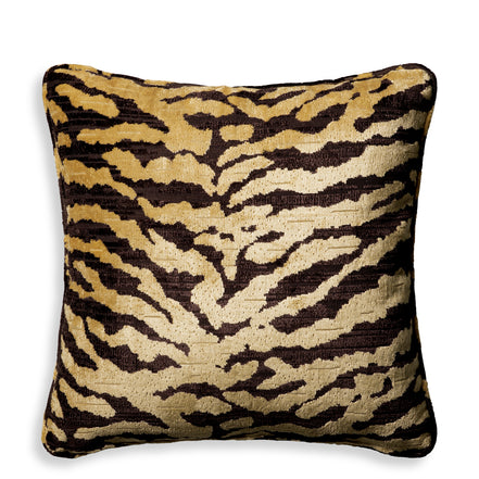 Pernă decorativă Tigris maro, 50 x 50 cm
