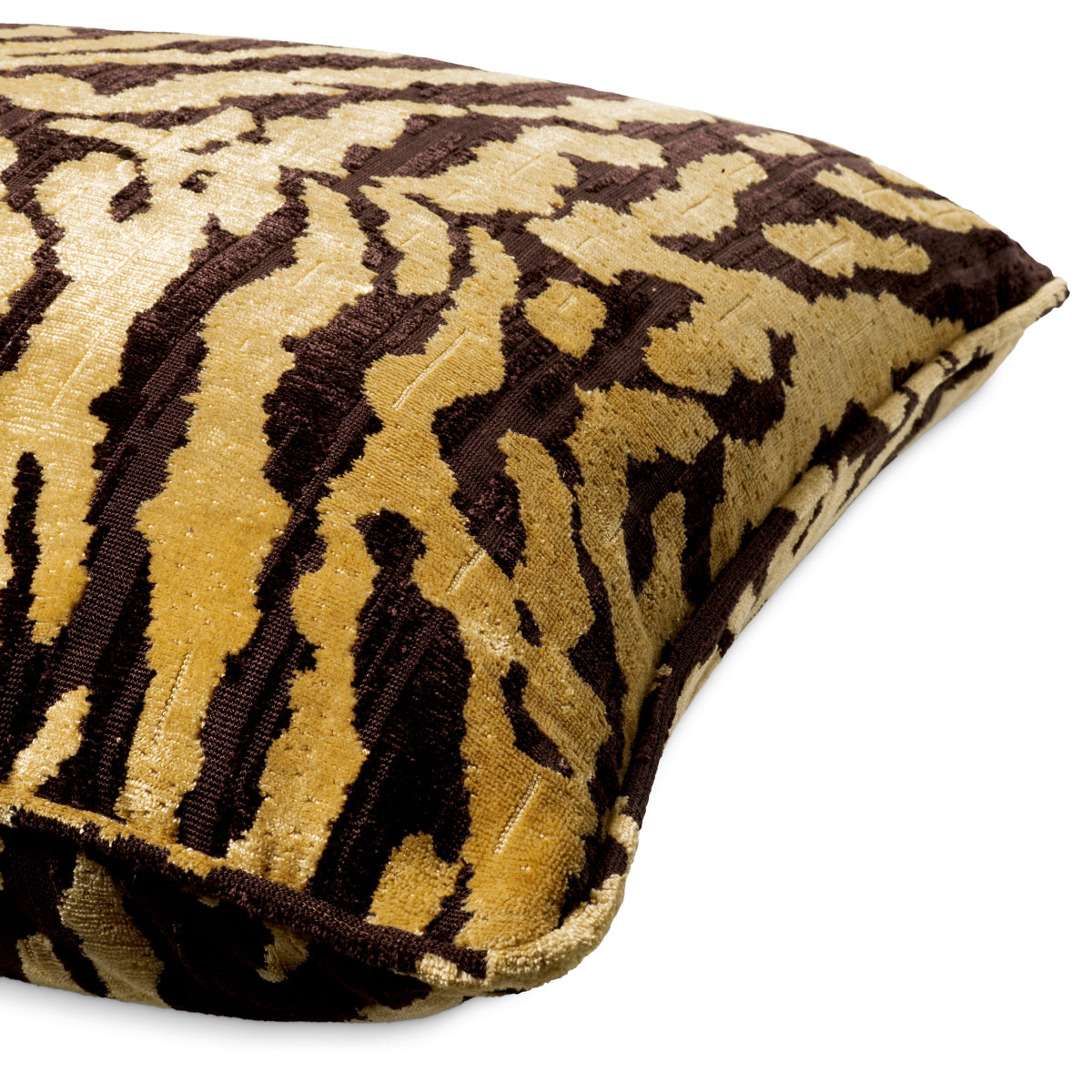 Pernă decorativă Tigris maro, 60 x 60 cm