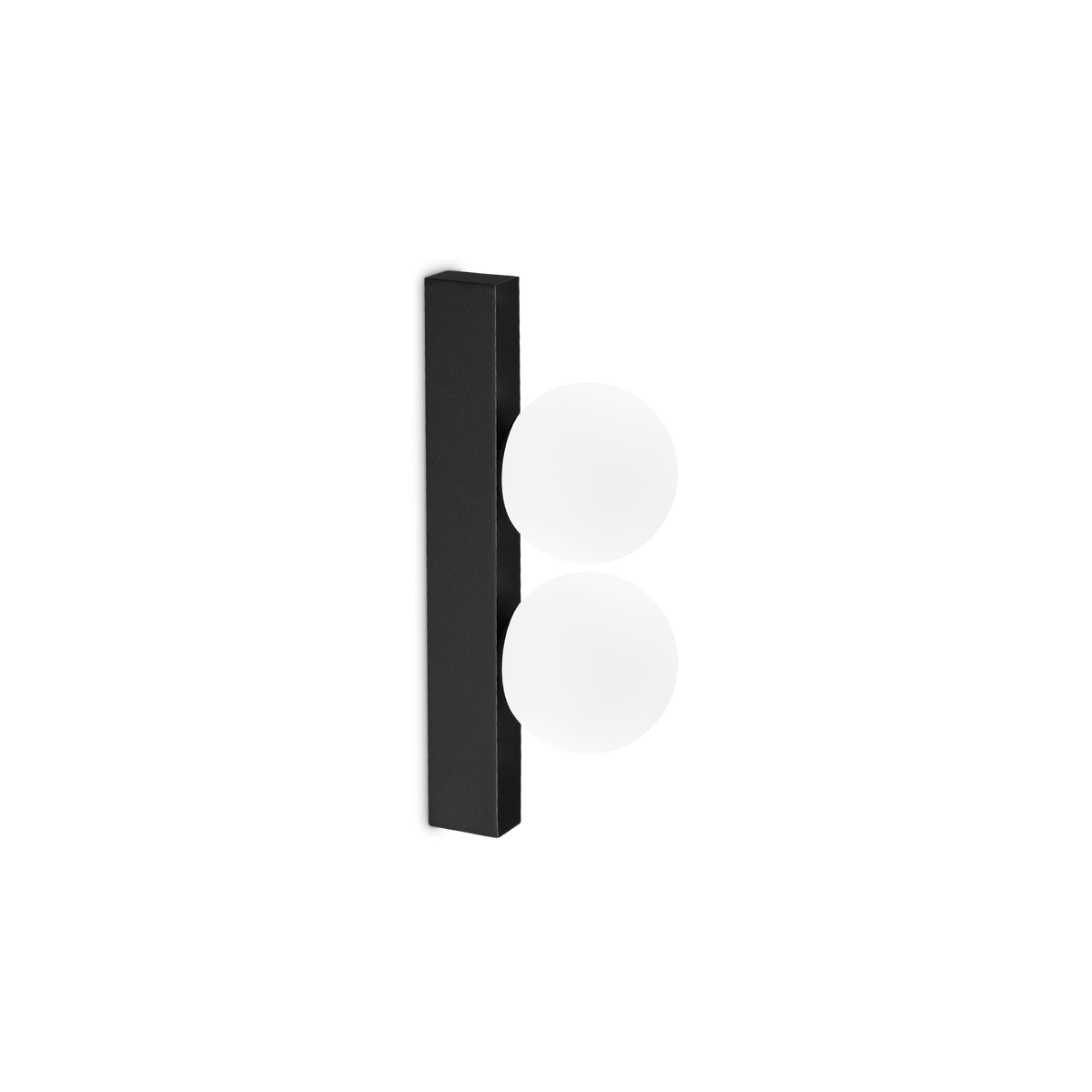 Plafonieră Binomio LED PL2, negru