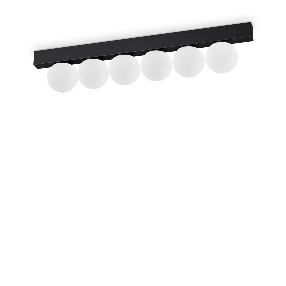 Plafonieră Binomio LED PL6, negru