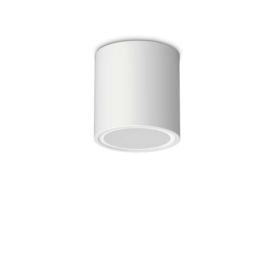 Plafonieră de exterior Techo PL1 D09 rotundă, alb