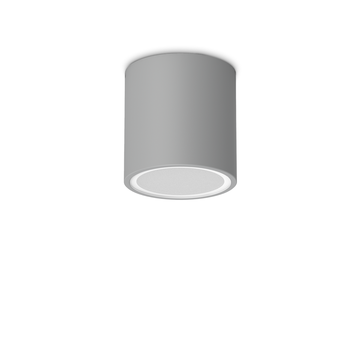 Plafonieră de exterior Techo PL1 D09 rotundă, gri
