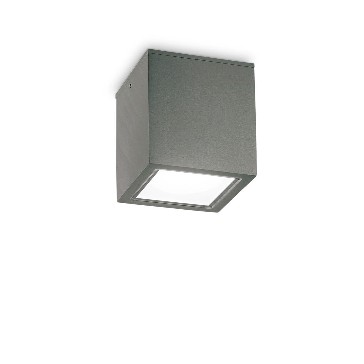 Plafonieră de exterior Techo PL1 D15 pătrată, antracit
