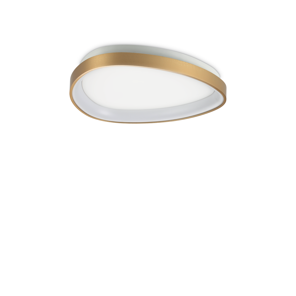 Plafonieră Gemini PL D042 On-Off 2700K, alamă