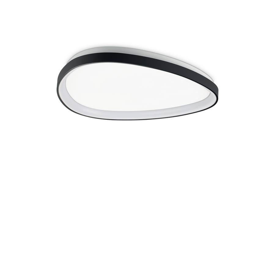 Plafonieră Gemini PL D061 On-Off 4000K, negru