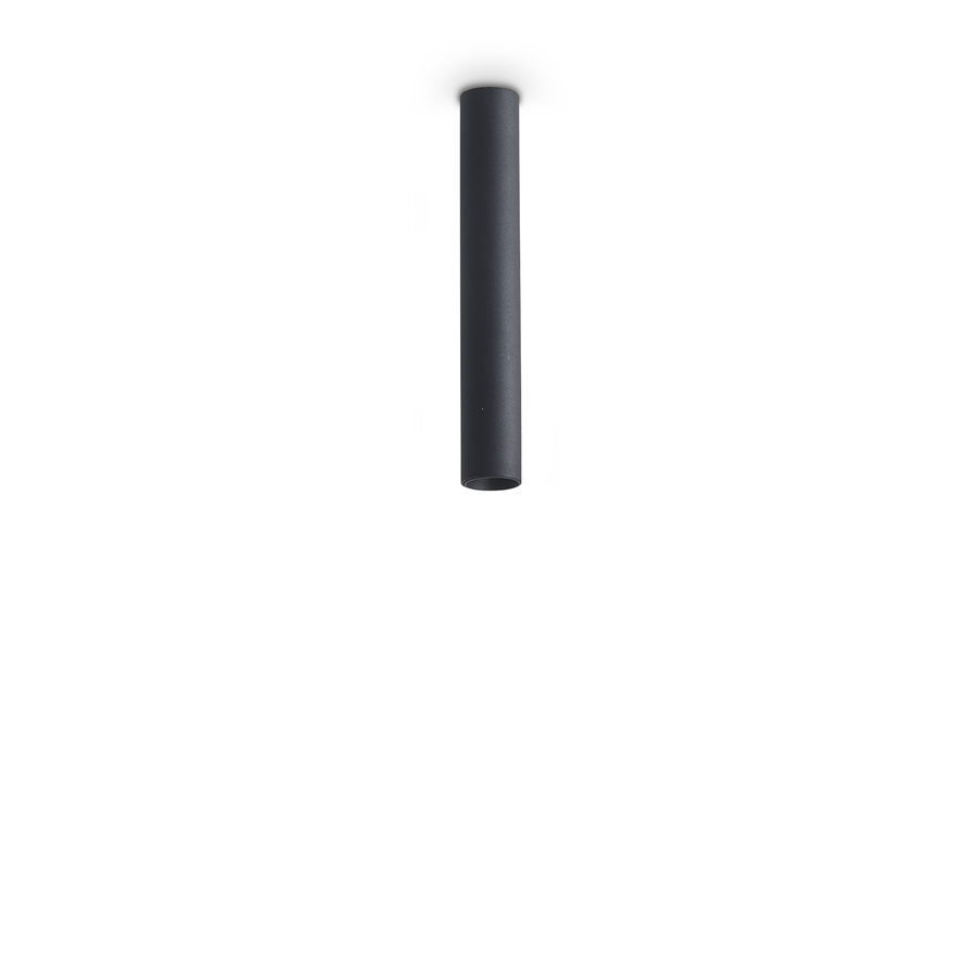 Plafonieră Look LED PL1 rotund D30 H200 On-Off 3000K, negru
