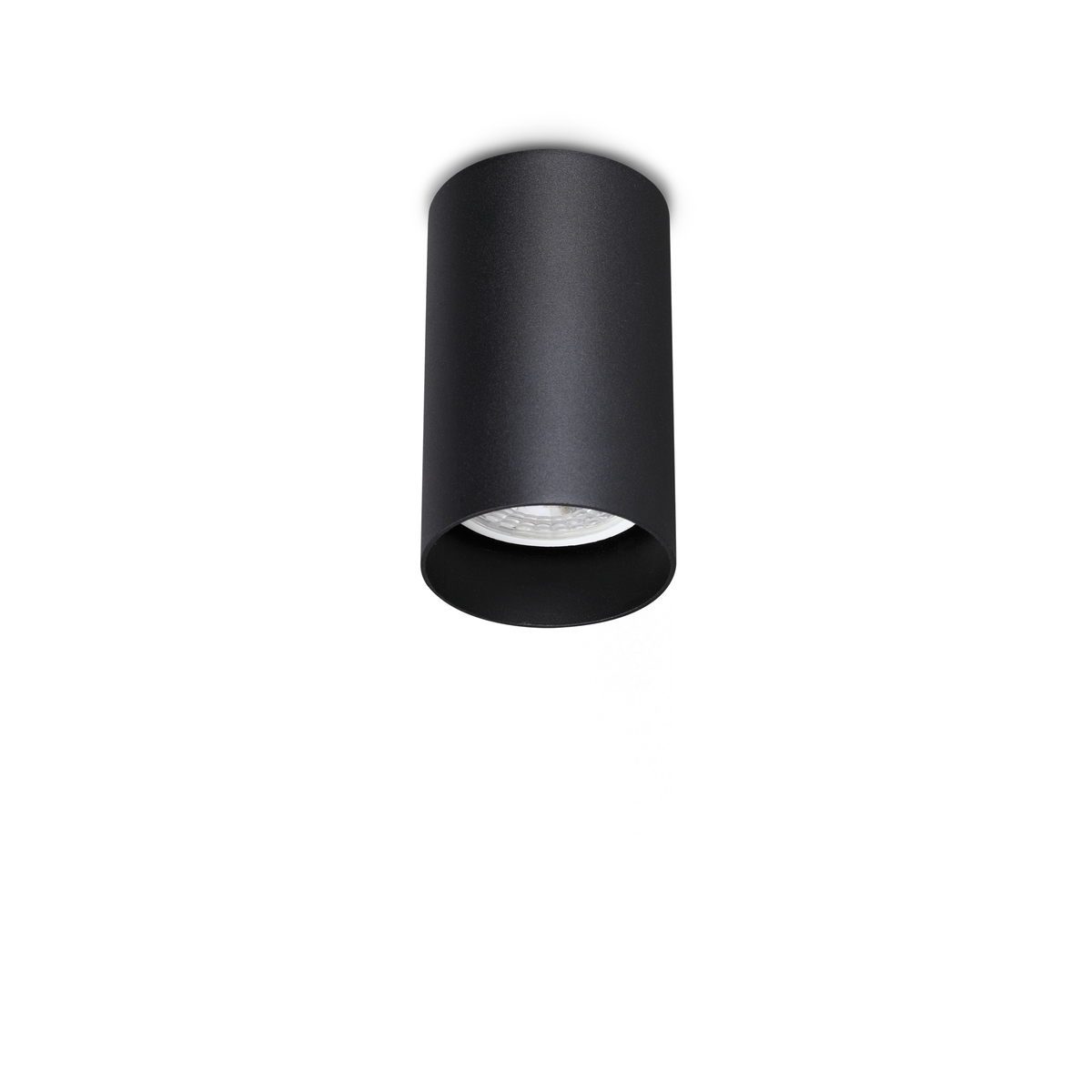 Plafonieră Look PL1 rotund D60 H100, negru