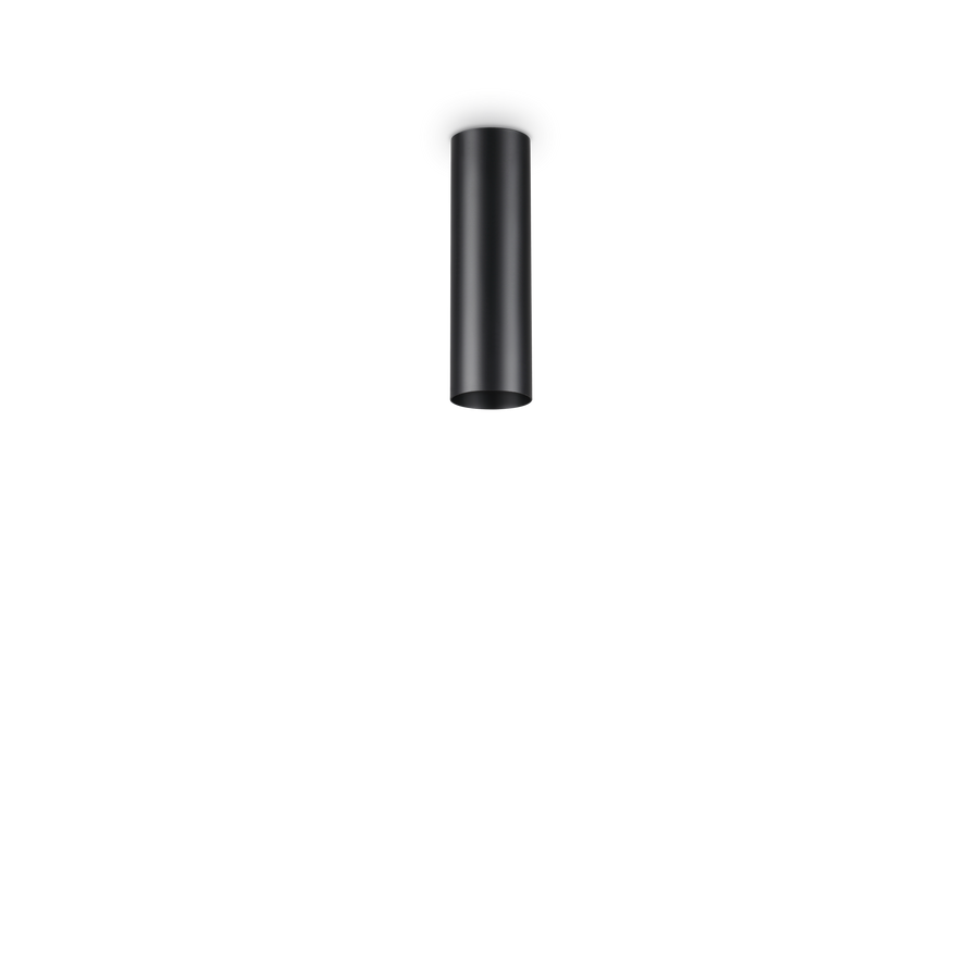 Plafonieră Look PL1 rotund D60 H200, negru