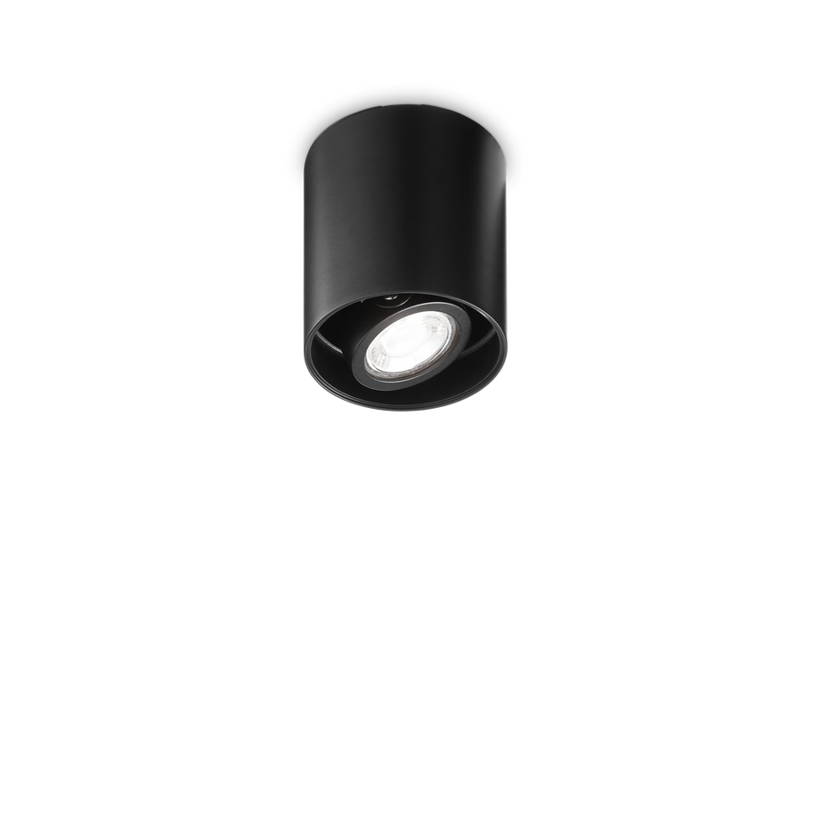 Plafonieră Mood PL1 D09 rotund, negru