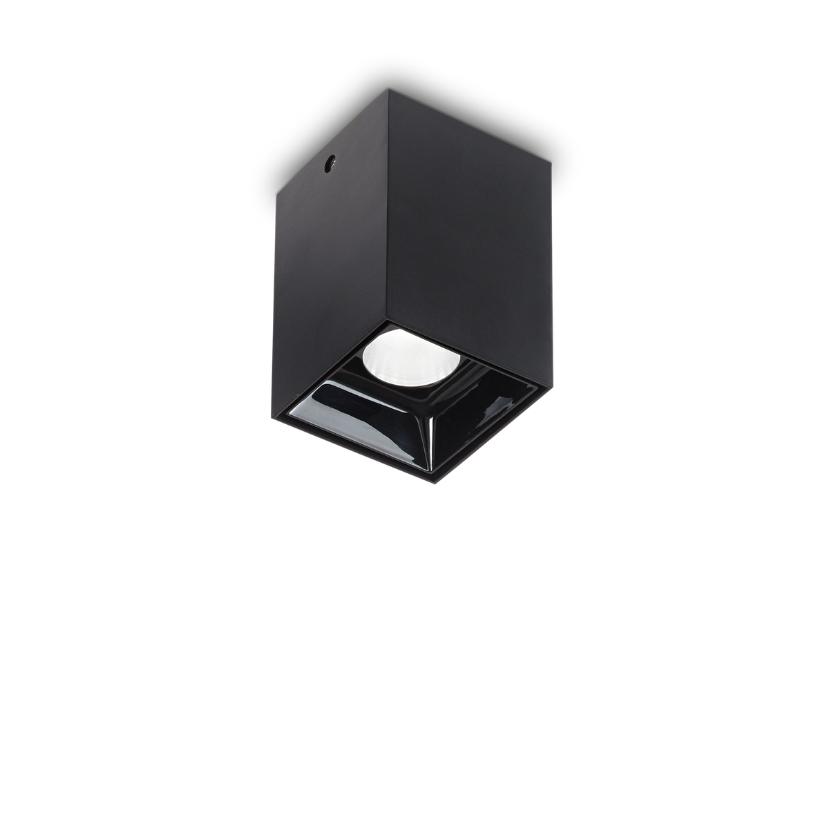 Plafonieră Nitro PL D05 pătrat 3000K, negru