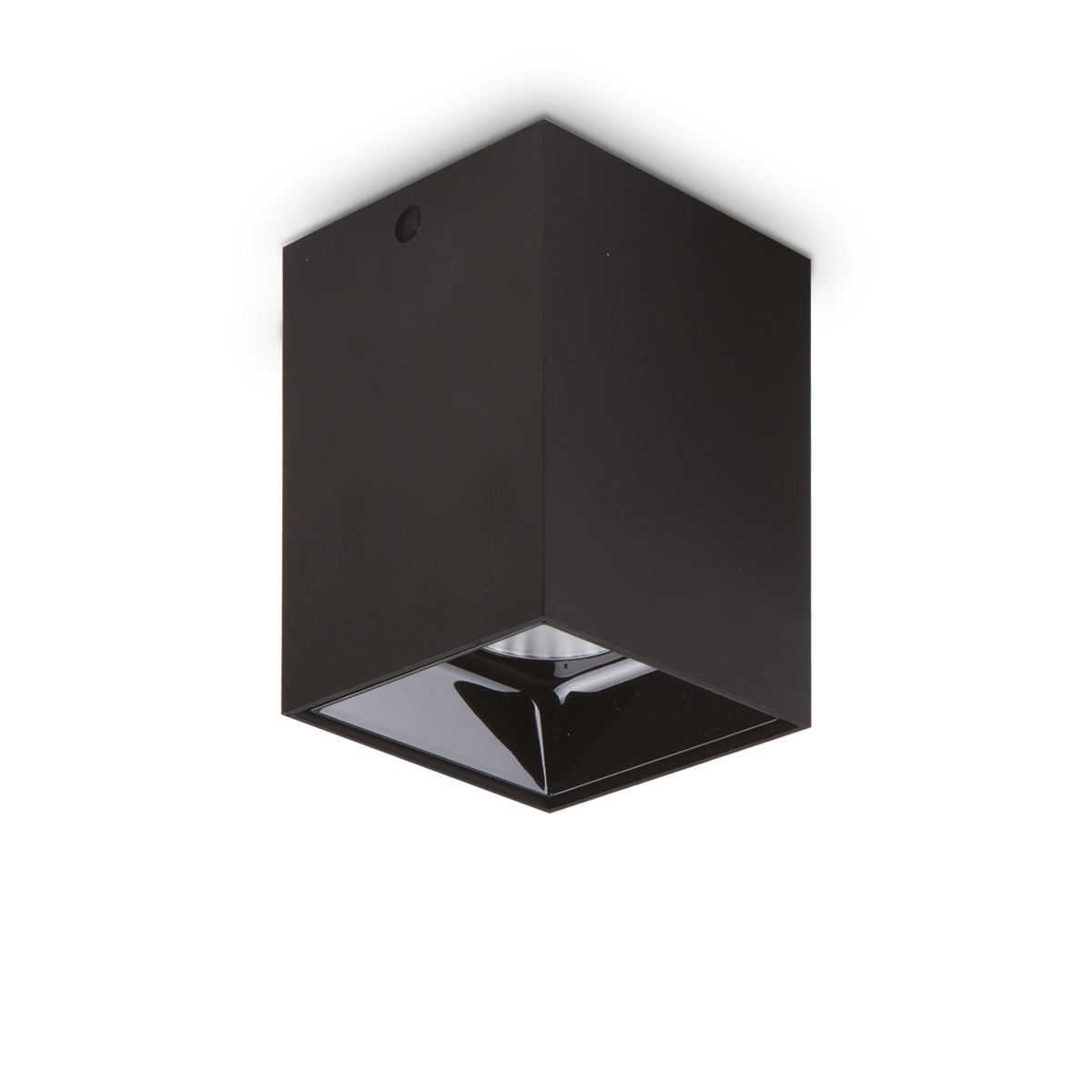 Plafonieră Nitro PL D10 pătrat 3000K, negru