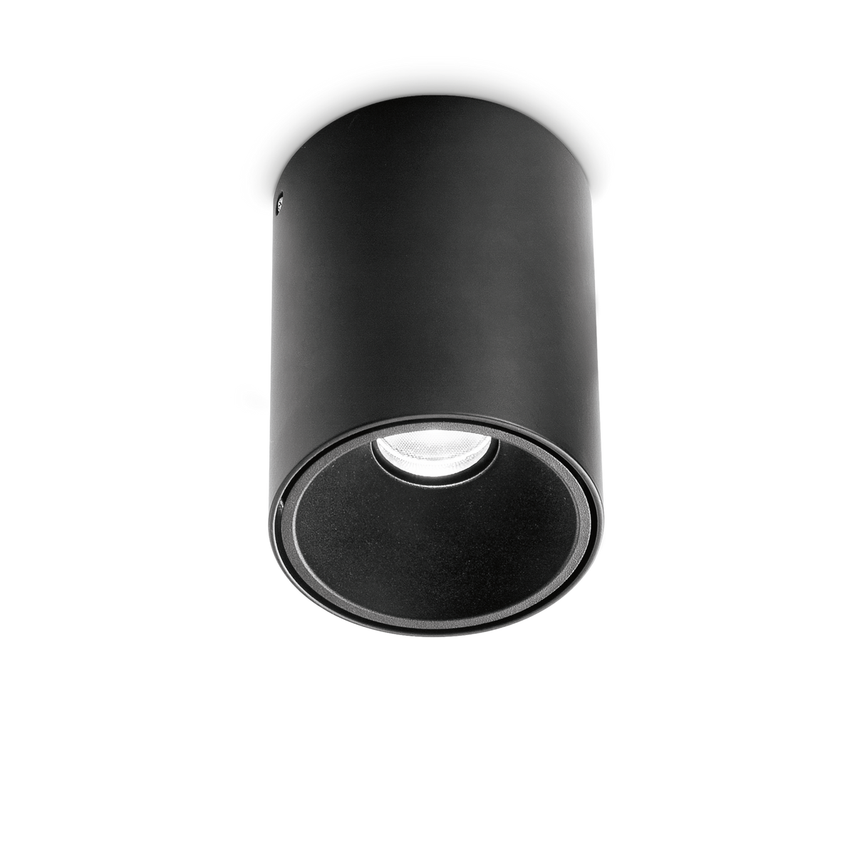 Plafonieră Nitro PL D10 rotund 3000K, negru