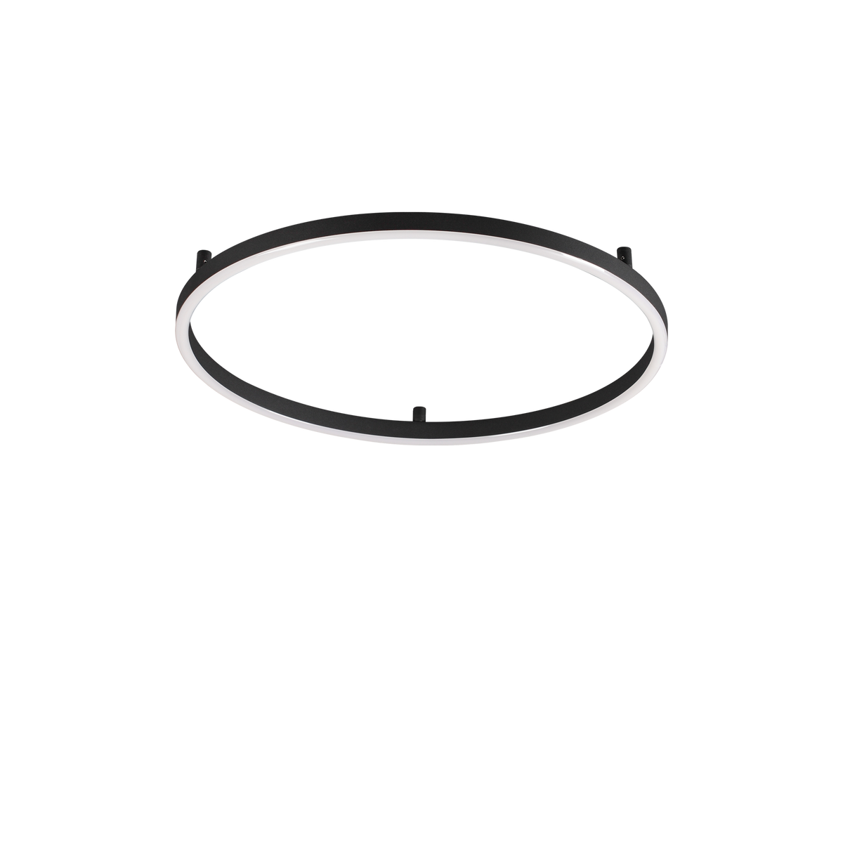 Plafonieră Oracle Slim PL D050 rotund 4000K On-Off, negru