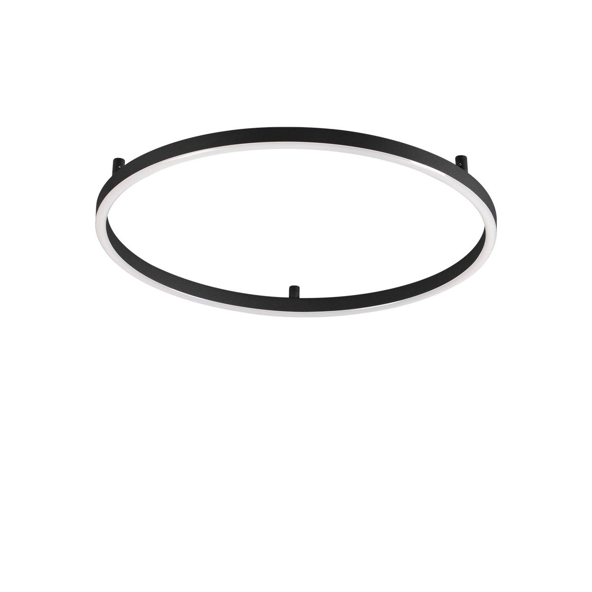 Plafonieră Oracle Slim PL D070 rotund 3000K On-Off, negru