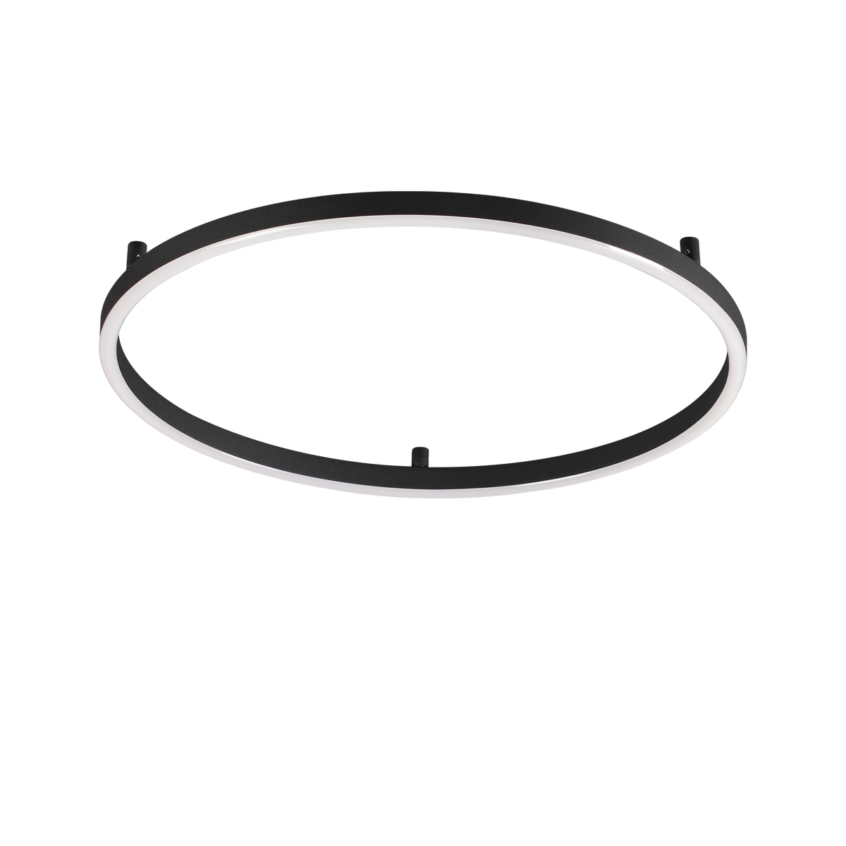 Plafonieră Oracle Slim PL D090 rotund 3000K On-Off, negru