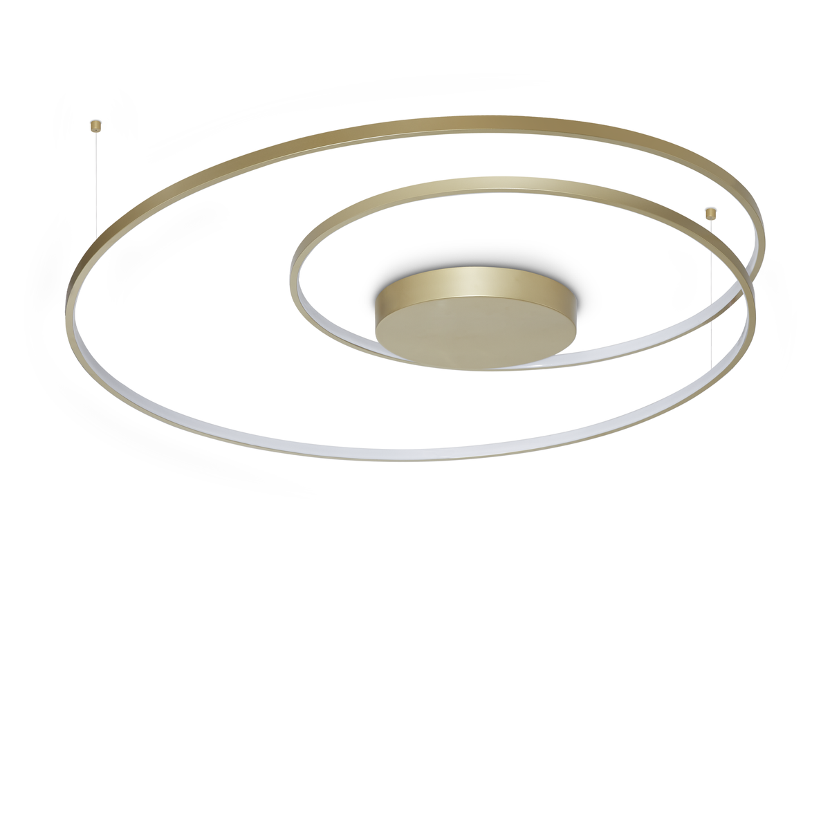 Plafonieră Oz PL D100 On-Off 3000K, alamă