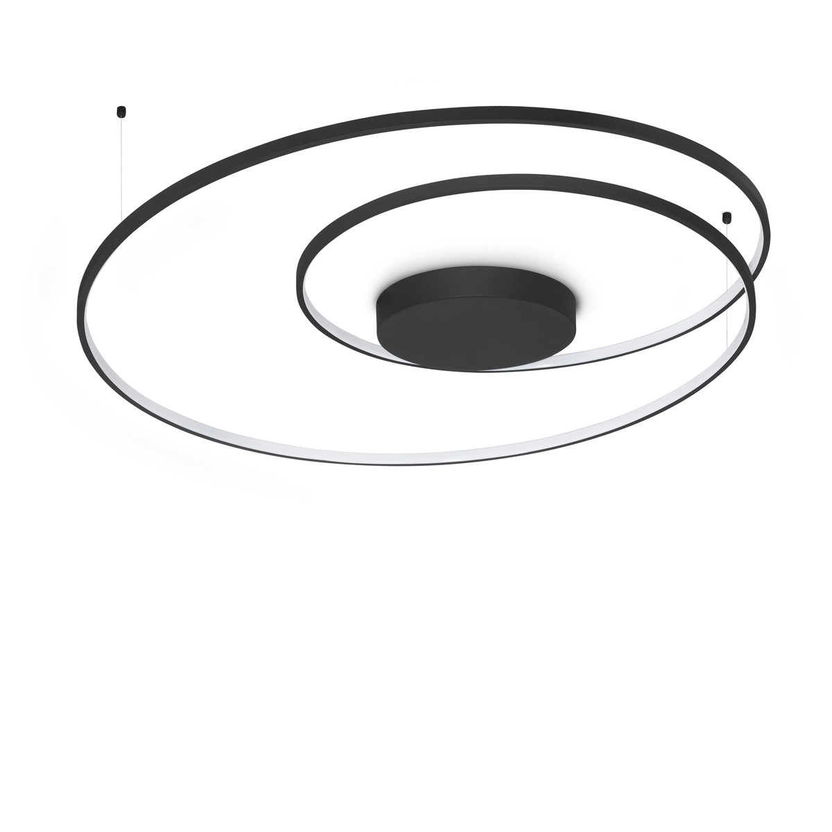 Plafonieră Oz PL D100 On-Off 3000K, negru
