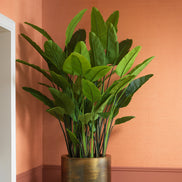 Plantă artificială Strelitzia L, verde