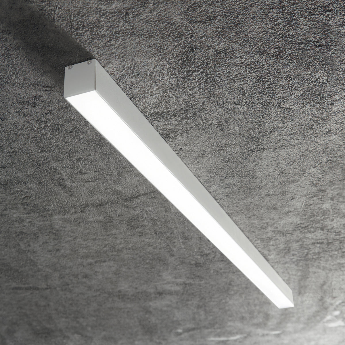 Profil liniar Slot aparent D35XD37 2000 mm, alb – ambient