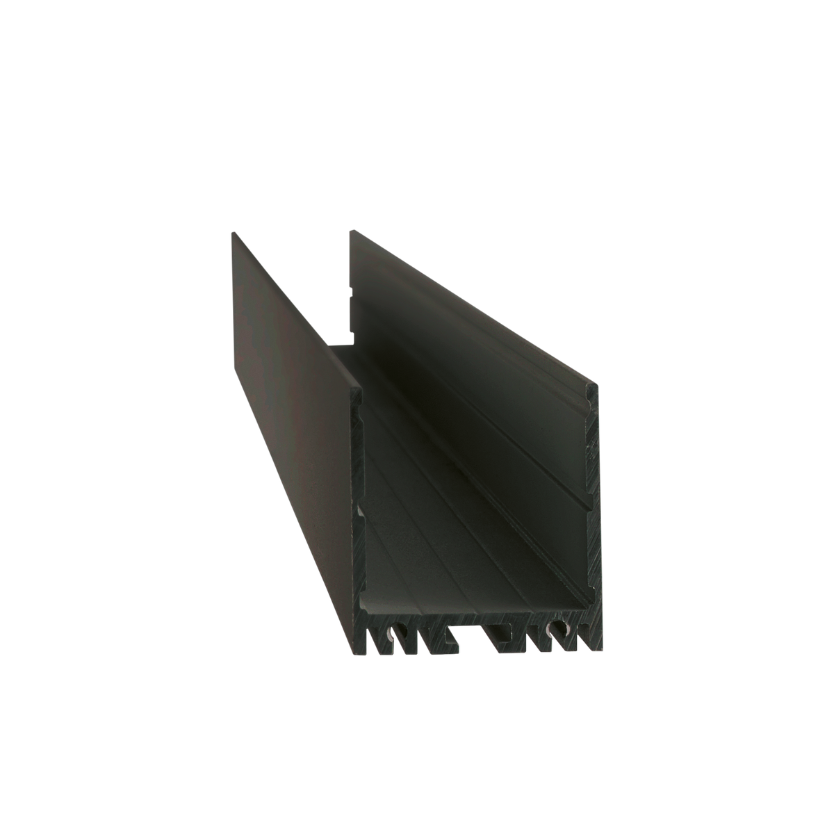 Profil liniar Slot aparent D35XD37 2000 mm, negru