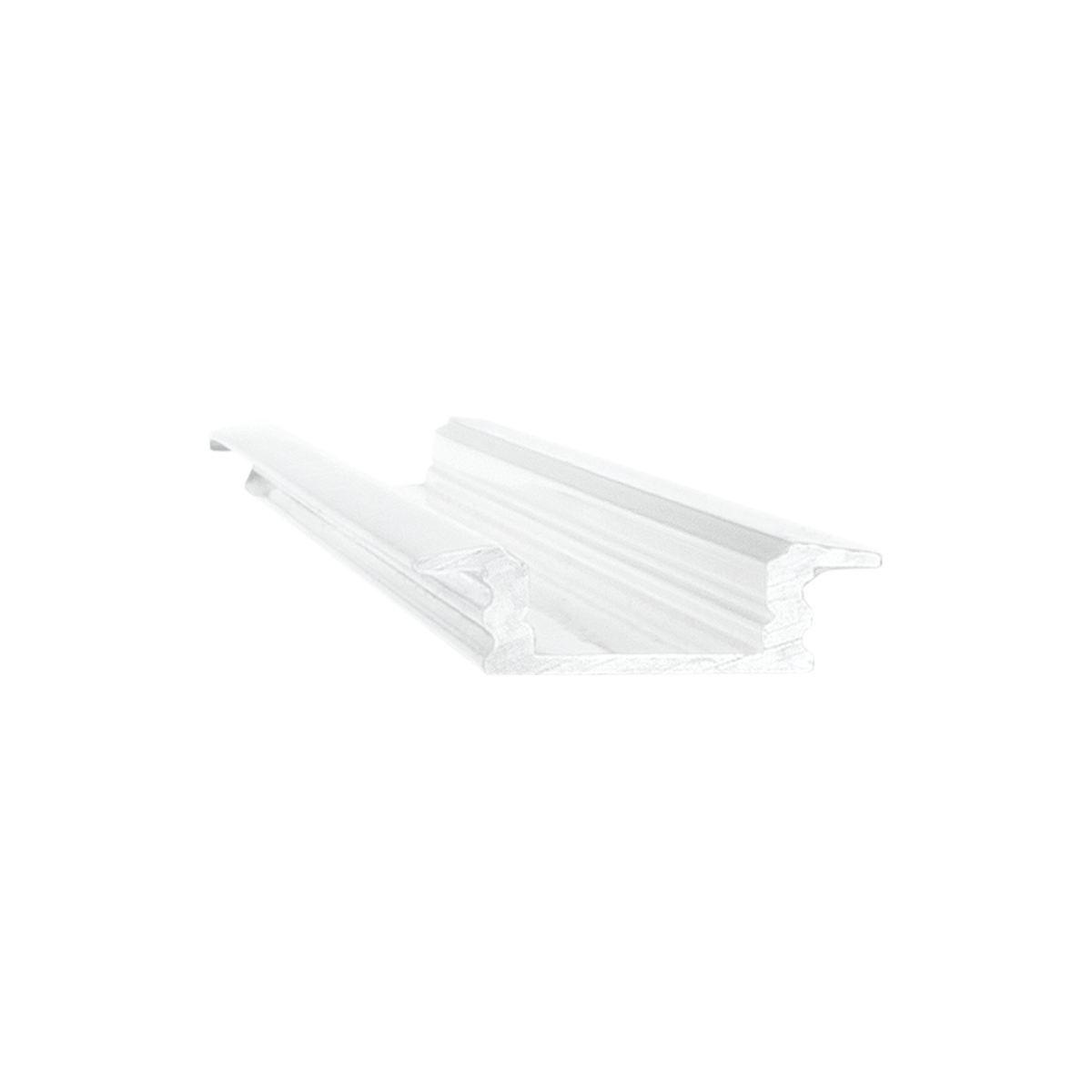 Profil liniar Slot încastrat cu ramă D25XD5 3000 mm, alb