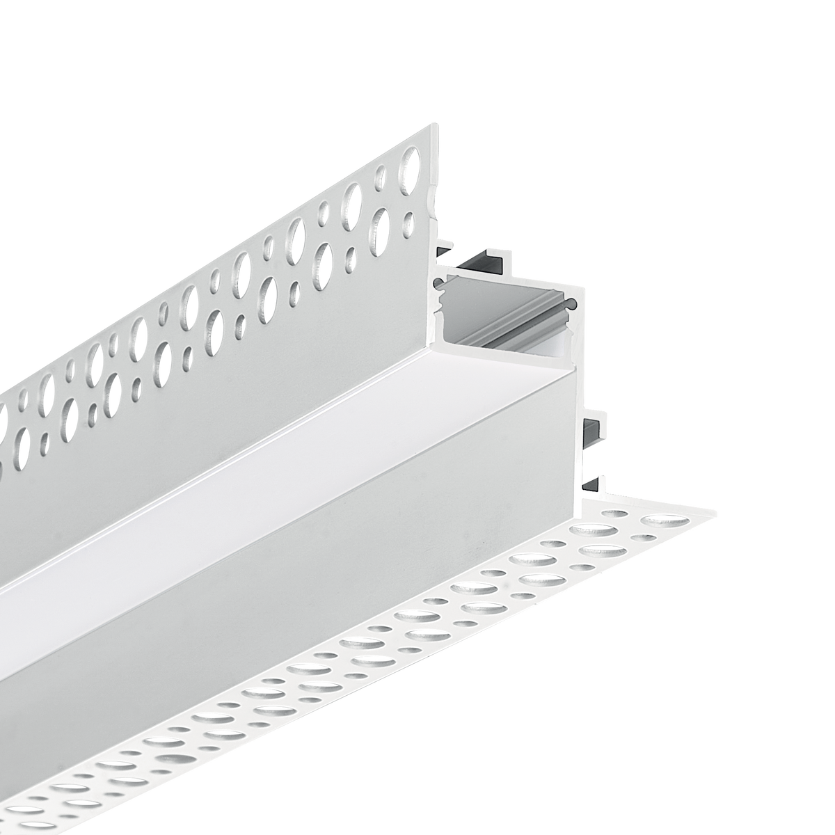 Profil liniar Slot încastrat fără ramă D43XD51 3000 mm, aluminiu