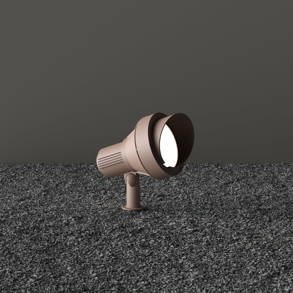 Proiector de exterior Terra PR1 mic, alb – ambient