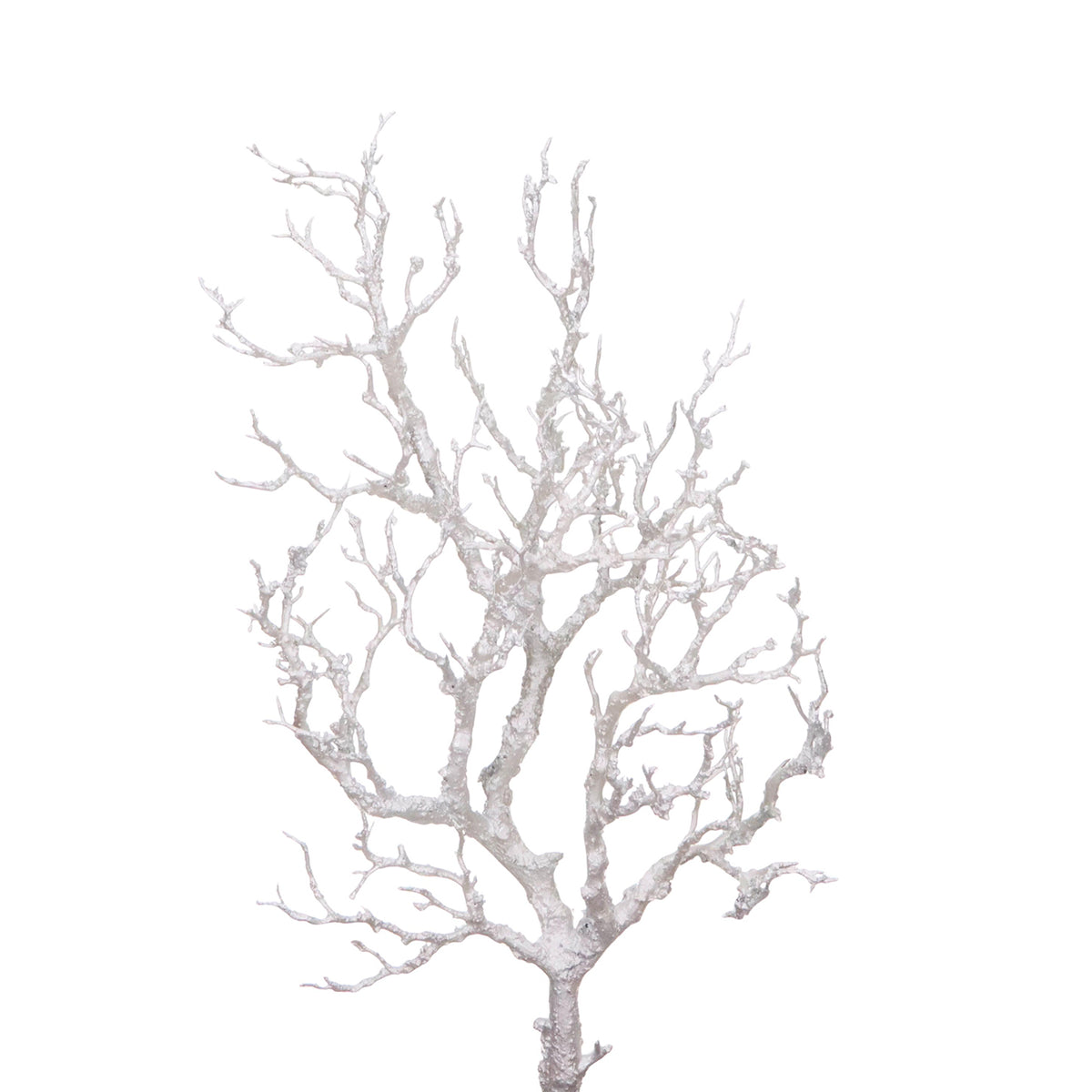 Ramură cu crenguțe, alb, 99 cm