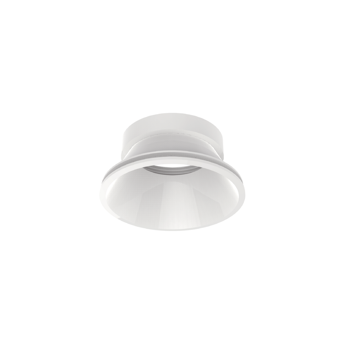 Reflector Dynamic rotund, alb