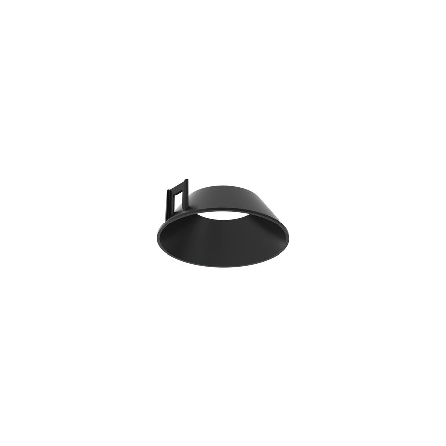 Reflector Zeus rotund 13W, negru