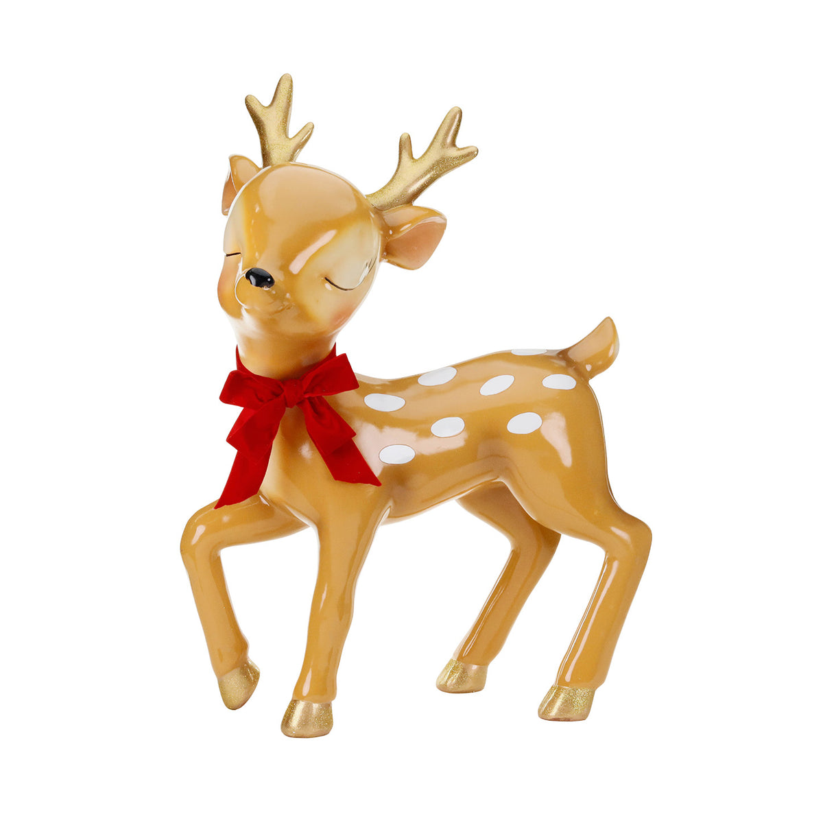 Ren Bambi vintage, maro, 92 cm