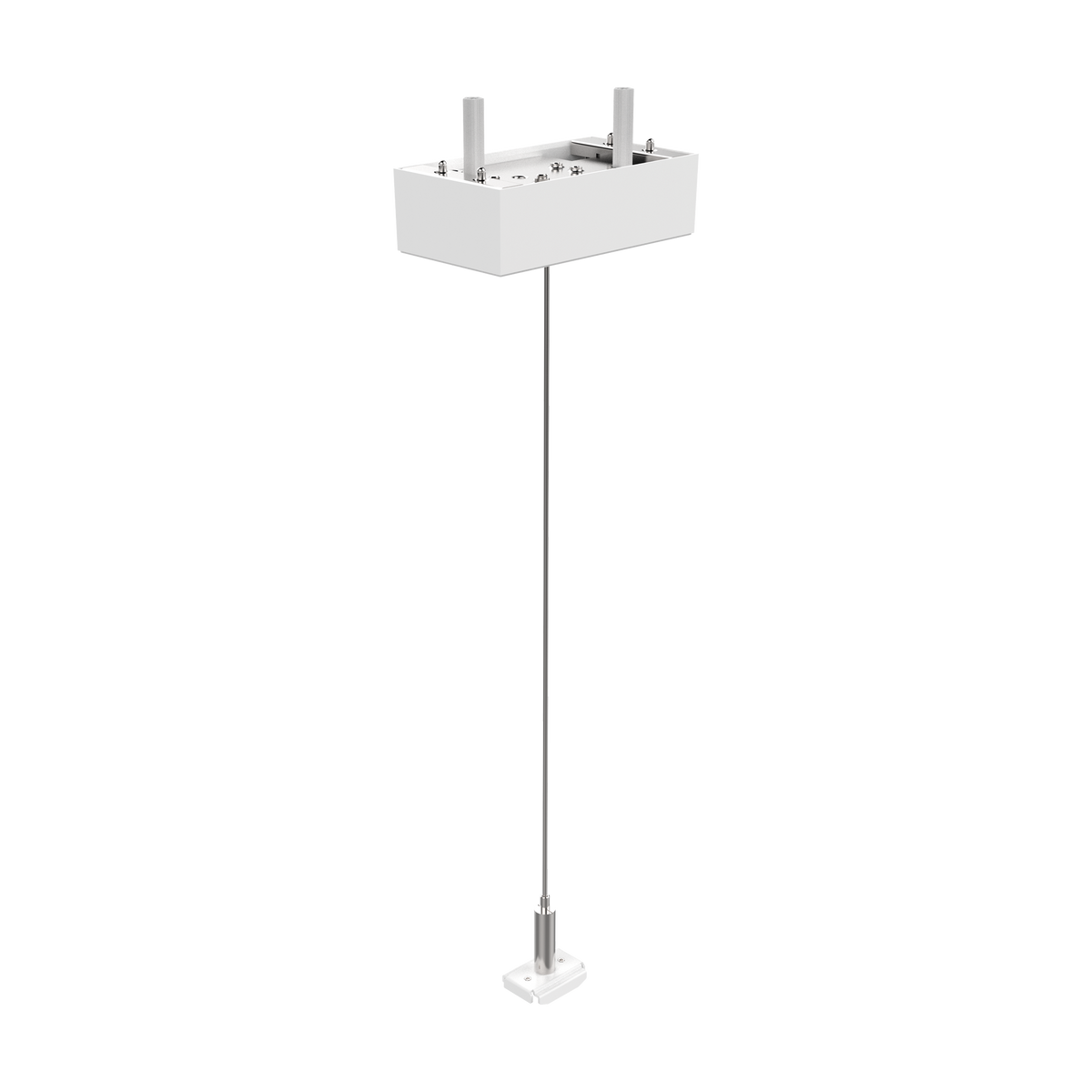 Rozetă cu kit de suspensie Ego Low/High 2 m, alb