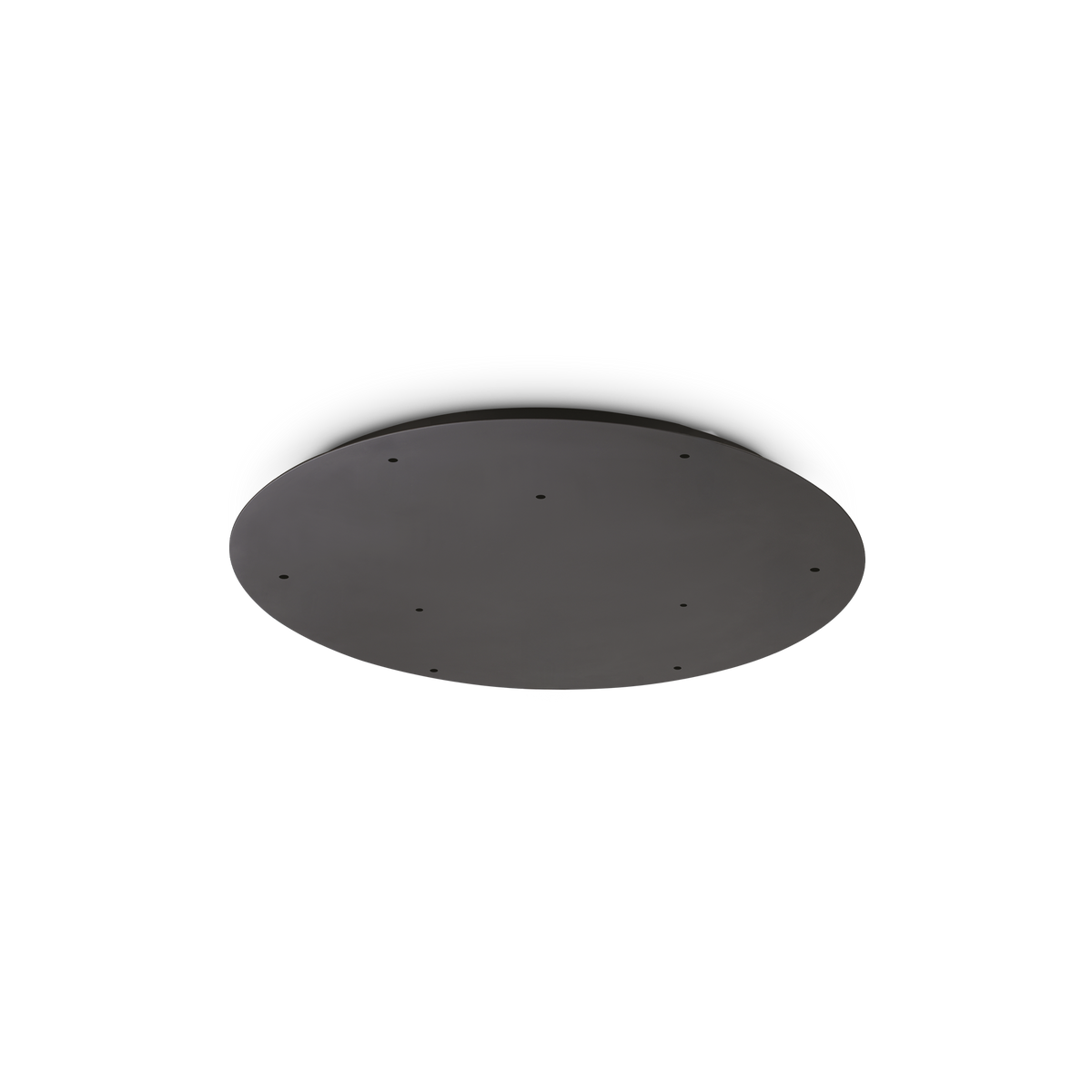 Rozetă D600 cu 9 găuri, negru