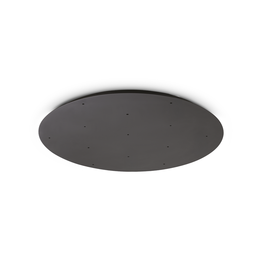 Rozetă D750 cu 13 găuri, negru