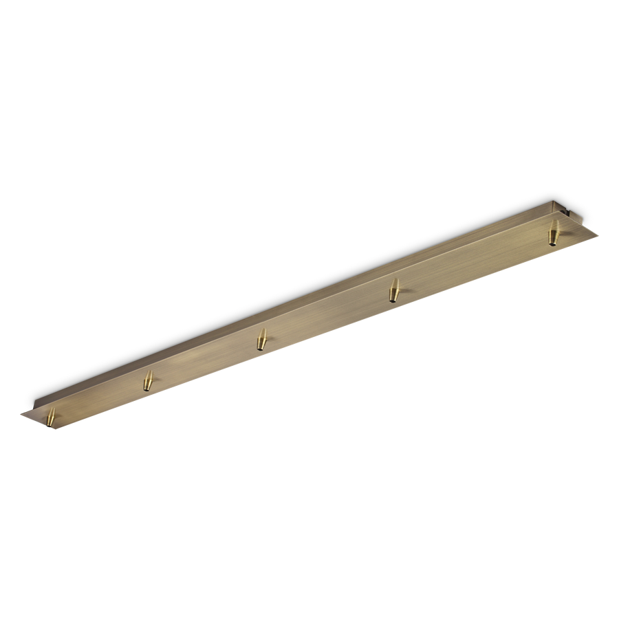 Rozetă liniară 5 lumini, alamă