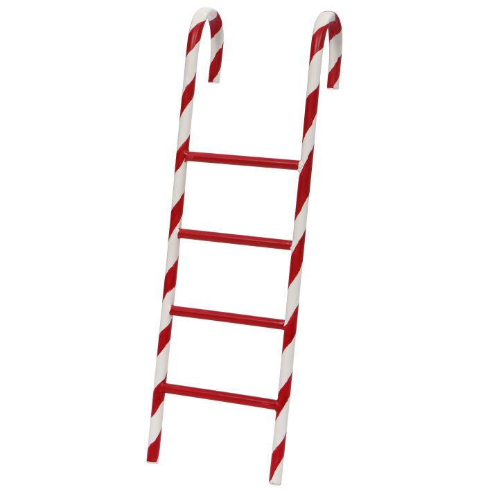 Scară decorativă cu dungi tip bastonaș, 61 cm