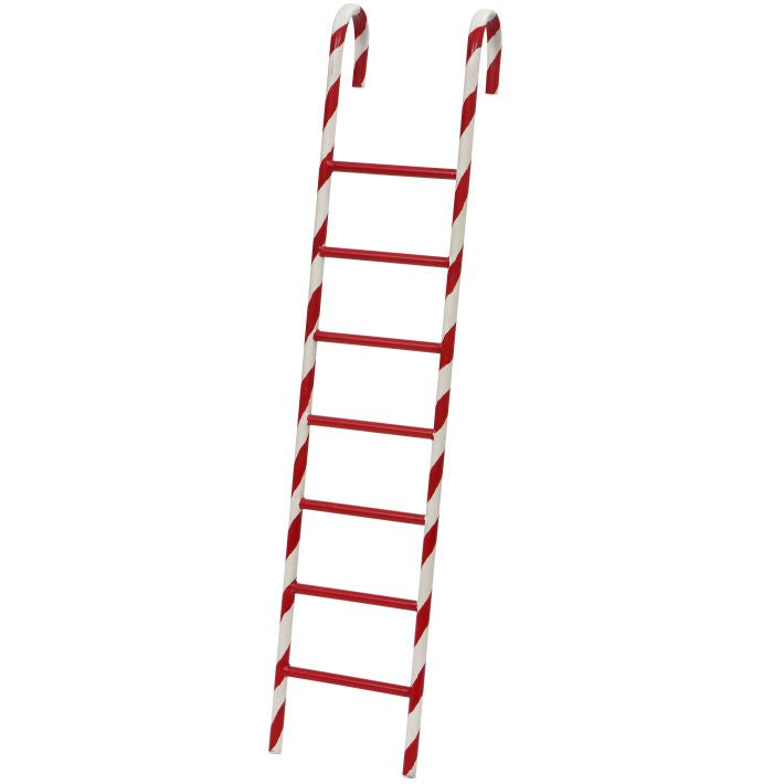 Scară decorativă cu dungi tip bastonaș, 91 cm