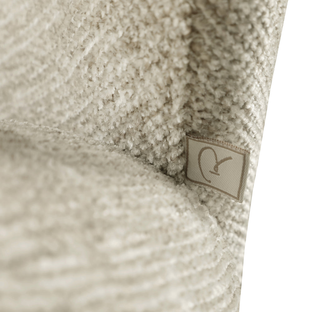 Scaun de bar Amely, softweave natural, rotativ