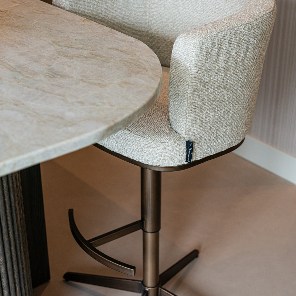 Scaun de bar Cheyenne, biscotti, rotativ – ambient