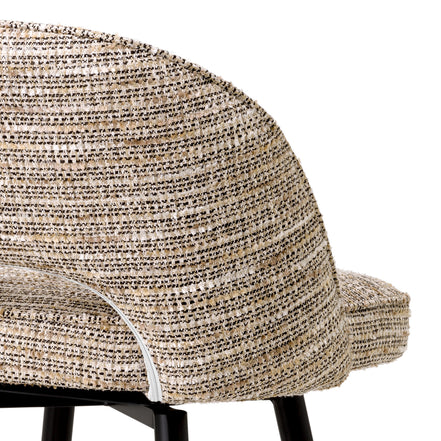 Scaun de bar Cliff, mademoiselle bej, set de 2