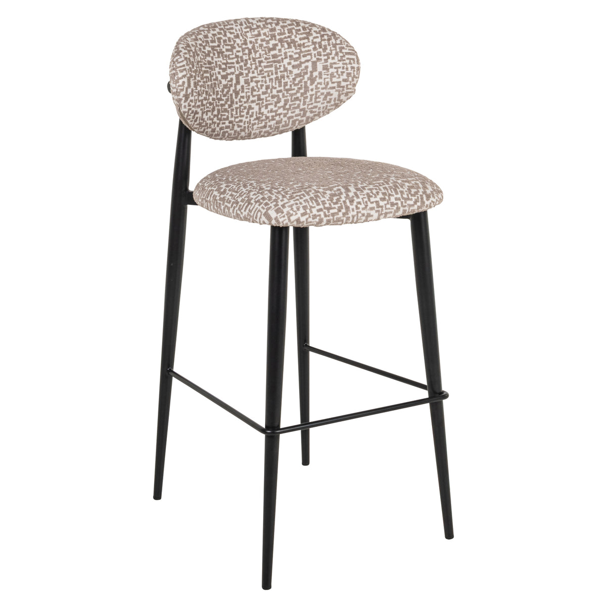 Scaun de bar Dantes, geo natural, ignifug