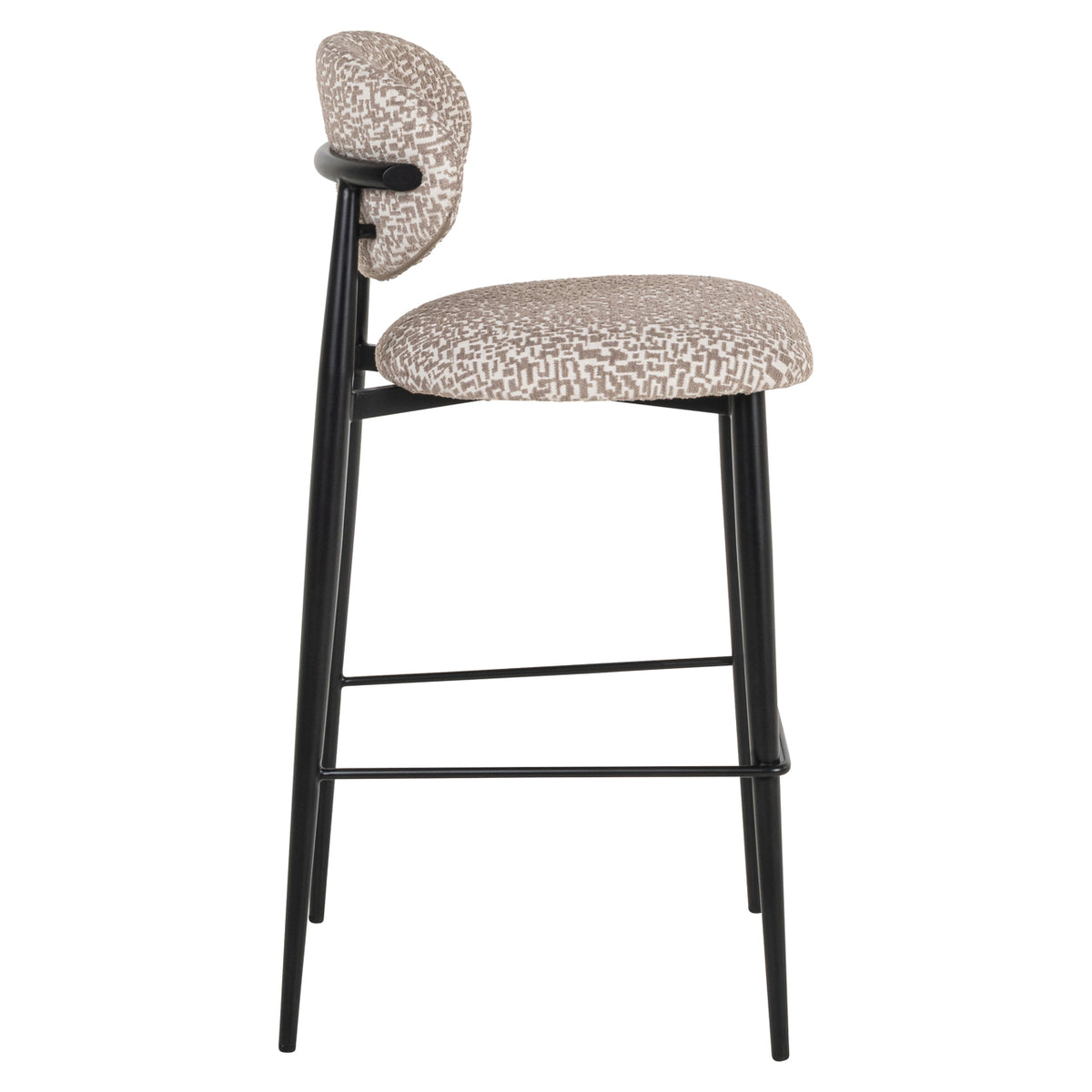 Scaun de bar Dantes, geo natural, ignifug