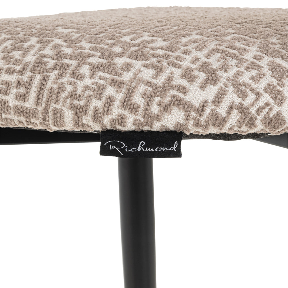 Scaun de bar Dantes, geo natural, ignifug